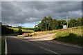 Knockandhu Riding School is off to the right along the A95