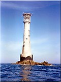 SV8006 : Bishop Rock lighthouse by Peter Jordan