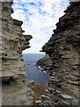 SX0589 : Tintagel Castle by Pam Brophy