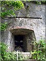 Close-up of one of the Lime Kilns