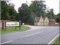 Entrance to Woburn Safari Park