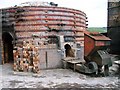 Close Up of the Kiln at Bardon Mill Pottery