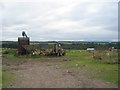 Farm equipment at Cottartown