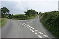 Road Junction near Pen y Bryn Farm