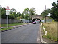 Horley: Langshott railway bridge