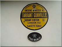 ST9212 : AA sign at Tarrant Gunville by Nigel Freeman