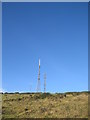 J2818 : Aughrim Hill, Kilkeel. Television & radio transmitter mast by Peter Lyons