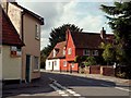 Old houses at Littlebury, Essex