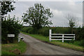 Entrance to Commonleys Farm