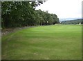 Wall and ditch around Fixby Golf Course