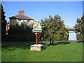 Village sign, Mepal, Cambs