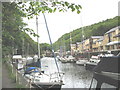 The Landward End of the Felinheli Marina Dock