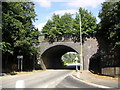 Road under Rail Bridge