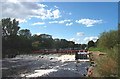 Naburn Locks. The Weir