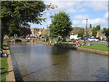 SP1620 : River Windrush, Bourton-on-the-Water by David Stowell
