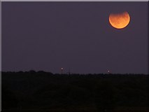 SU3606 : Partial lunar eclipse, 7 September 2006 by Jim Champion