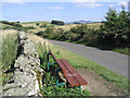 A welcome bench seat near Stintyknowe