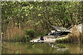 Fishing shelter, Southwater Country Park