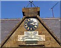 Clock on North Newington School