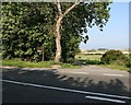 Lane to Little Dounepark on the A947.