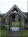 Llanegryn Church Lych gate.