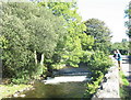 The Weir Below Pont-Y-Cim