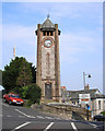 SD4077 : Grange over Sands Clock Tower by John Illingworth