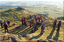 NS8397 : New Year's Day on Dumyat by Donald MacDonald