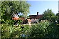 Moated farmhouse at All Saints South Elmham