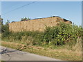 Stack of bales, Westfield Farm, Long Crendon