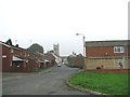 Aire Street, Knottingley, looking west towards St Botolph