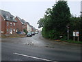 Silver Street, Whitley, junction with the A19