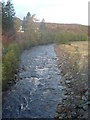 Looking upstream along the River Calder near Newtonmore