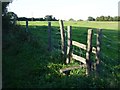 Stile onto footpath