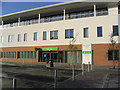 The entrance to New Reiver House in Galashiels