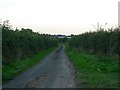 Lane to Valley Farm, Dunston