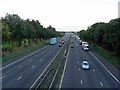 M6 looking south from Ash Flats Lane bridge