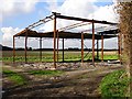 Burnt out barn