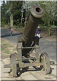 NZ2813 : Sebastopol Cannon in South Park, Darlington by Stanley Howe