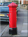 TQ3573 : Hexagonal Victorian Postbox by David Wright