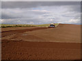 Preparing to sow in autumn, near Spindrift, Nairn