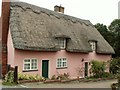 Thatched cottages at Hornestreet