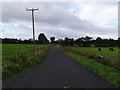 Looking south-west down North Moss Lane