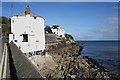 Houses on the Cliff Edge at Portmellon Cove