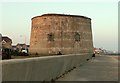 TM1613 : Martello Tower at Clacton-on-Sea, Essex by Robert Edwards