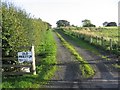 The entrance to Old Prieston from the A699