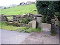 Trough and well, Upper Hagg Road, Honley