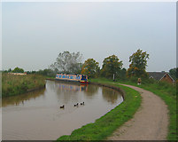 SJ6452 : Shropshire Union Canal at Nantwich embankment by Espresso Addict