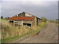 Old sheds at Corrie Common