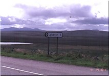 ND1742 : Lybster junction on A9 near Achavanich by Stanley Howe